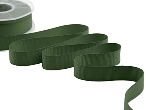 Furlanis - Gros Grain Band, italienischer Stoff - Englisch Grün, 20 mm x 20 m Furlanis - Gros Grain Band, italienischer Stoff - Englisch Grün, 20 mm x 20 m von Furlanis