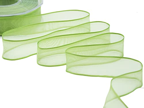 Furlanis Dekoband, Apfelgrün, 40 mm x 25 m Furlanis Dekoband, Apfelgrün, 40 mm x 25 m von Furlanis