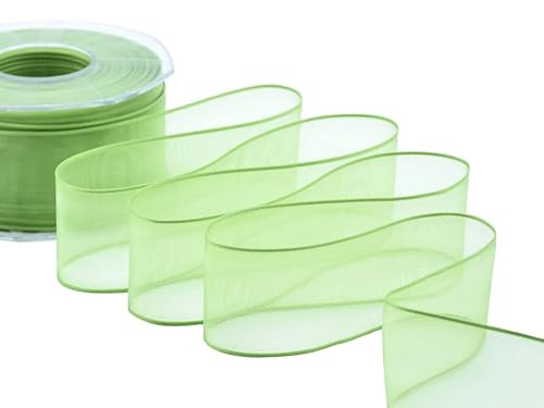 Furlanis Dekoband, Apfelgrün, 40 mm x 50 m Furlanis Dekoband, Apfelgrün, 40 mm x 50 m von Furlanis