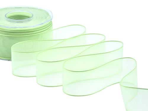 Furlanis Dekoband, Hellgrün Apfelgrün, 40 mm x 50 m Furlanis Dekoband, Hellgrün Apfelgrün, 40 mm x 50 m von Furlanis