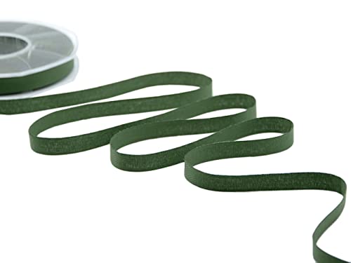 Furlanis - Polycotton Band, Dekoratives Band für Verpackungen, Hochzeitsbevorzugungen, Italienische Gewebe - Englisch Grün, 10 mm x 25 m Furlanis - Polycotton Band, Dekoratives Band für Verpackungen, Hochzeitsbevorzugungen, Italienische Gewebe - Englisch Grün, 10 mm x 25 m von Furlanis