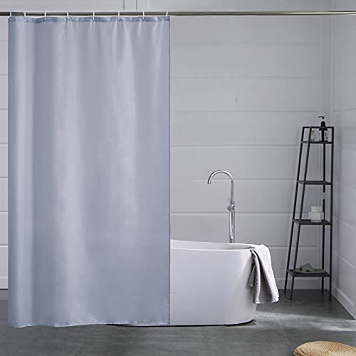 Furlinic Duschvorhang 120x180 Textil Badvorhang aus Polyester Stoff Schimmelresistent Wasserabweisend Waschbar Grau Blau mit 8 Duschvorhangringen. Furlinic Duschvorhang 120x180 Textil Badvorhang aus Polyester Stoff Schimmelresistent Wasserabweisend Waschbar Grau Blau mit 8 Duschvorhangringen. von Furlinic