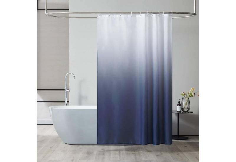 Furlinic Duschvorhang Duschvorhang Textil Anti-schimmel Wasserdicht Polyester Stoff von Furlinic