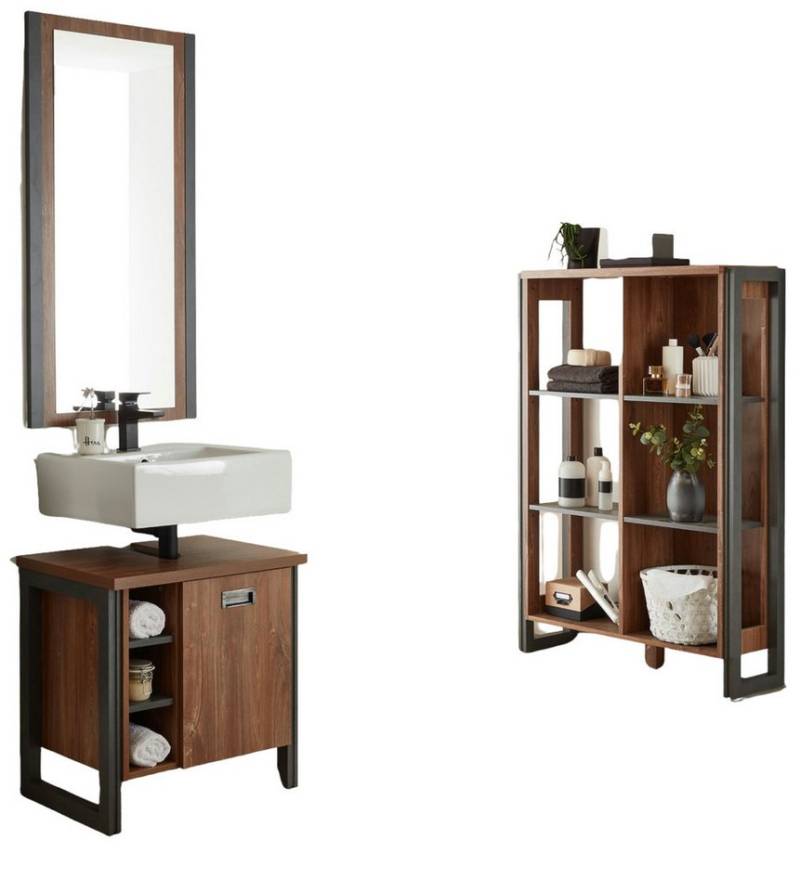 Furn.Design Badmöbel-Set Auburn, (3-St) von Furn.Design
