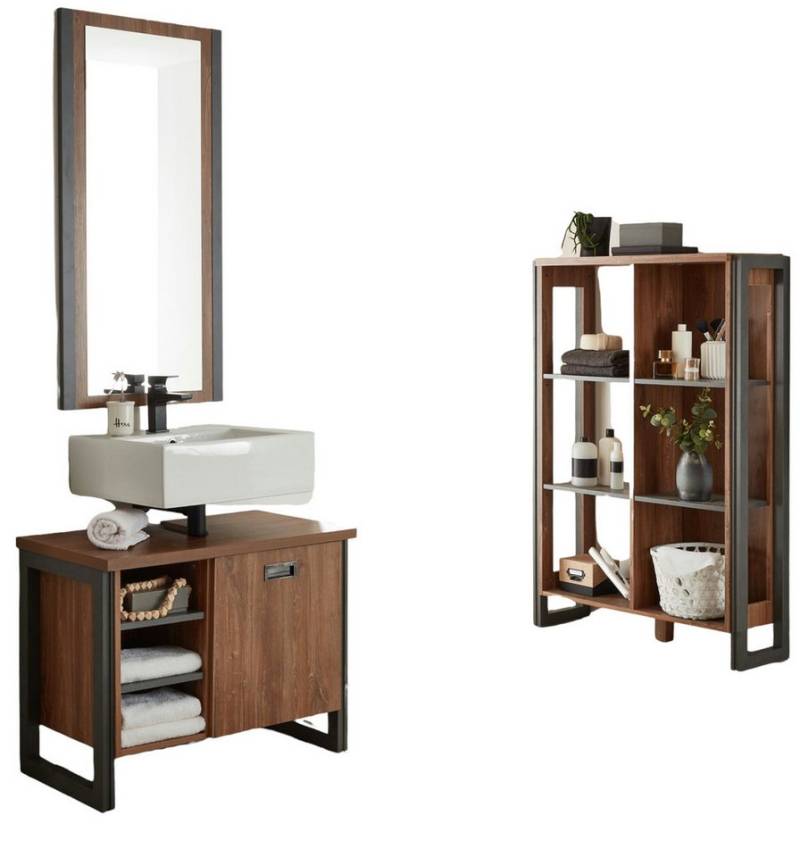 Furn.Design Badmöbel-Set Auburn, (3-St) von Furn.Design