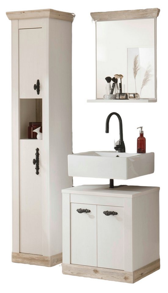 Furn.Design Badmöbel-Set Rovola, (3-St) von Furn.Design
