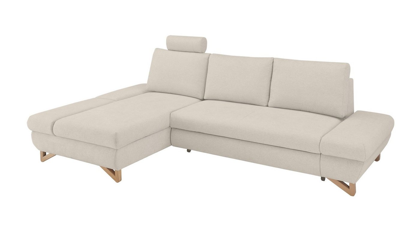 Furn.Design Ecksofa Skalm, Bettfunktion und Bettkasten, einstellbare Armlehnen, Schlafsofa von Furn.Design