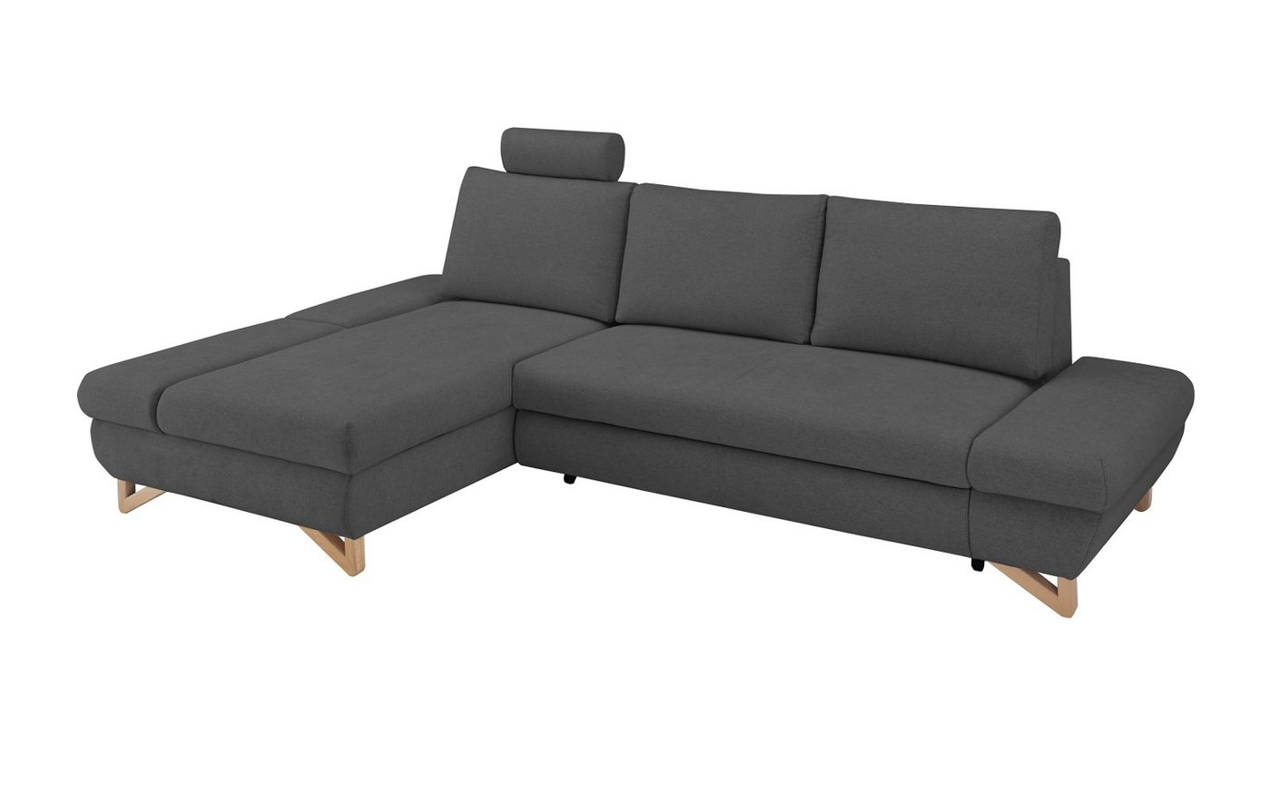 Furn.Design Ecksofa Skalm, Bettfunktion und Bettkasten, einstellbare Armlehnen, Schlafsofa von Furn.Design