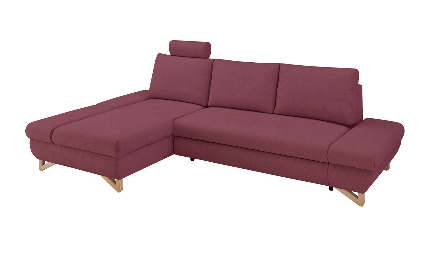 Furn.Design Ecksofa Skalm, Bettfunktion und Bettkasten, einstellbare Armlehnen, Schlafsofa von Furn.Design