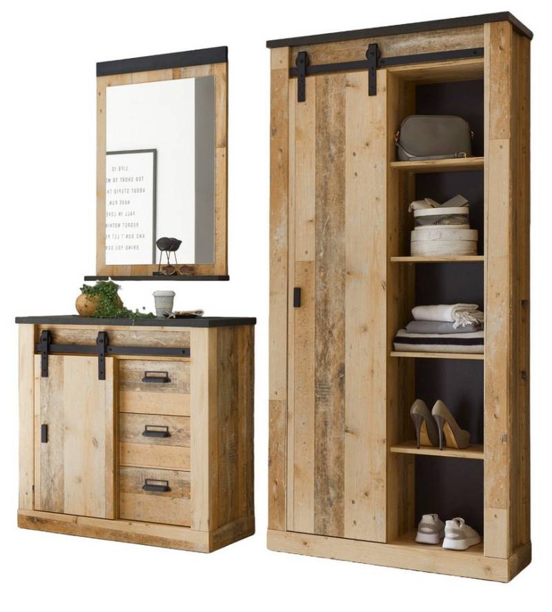 Furn.Design Garderoben-Set Stove, (3-St) von Furn.Design