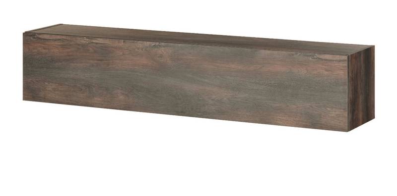 Furn.Design Hängeschrank Piano (Wandschrank in Thermo Eiche, 152 x 30 cm) Push-to-Open von Furn.Design