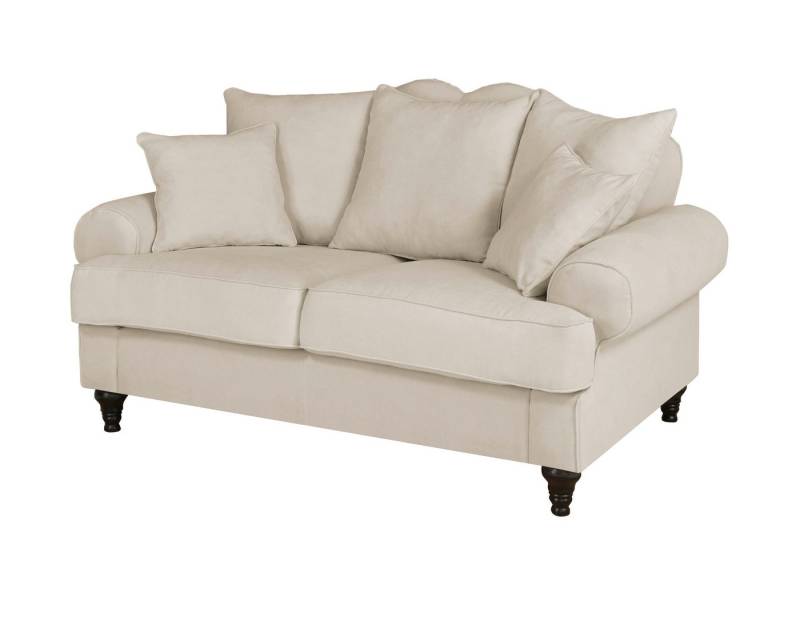 Furn.Design Sofa Adelina, Polsterung mit Wellenunterfederung und Federkern, Landhausstil von Furn.Design