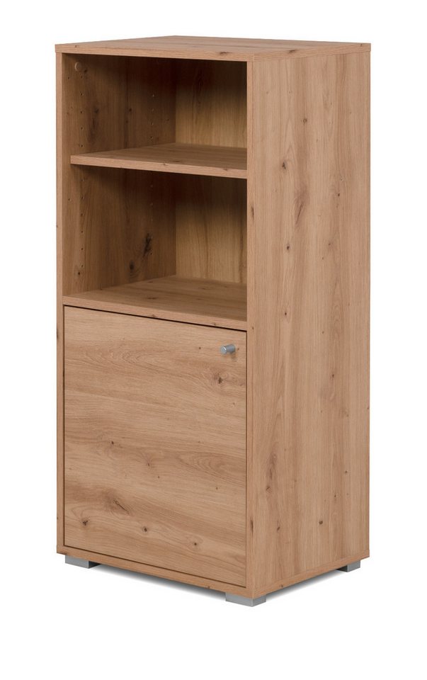 Furn.Design Standregal Fidan, Regal Schrank in Eiche Artisan, Türanschlag links oder rechts Furn.Design Standregal Fidan, Regal Schrank in Eiche Artisan, Türanschlag links oder rechts von Furn.Design