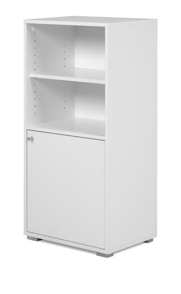 Furn.Design Standregal Fidan, Regalschrank in Weiß, modernes Design von Furn.Design
