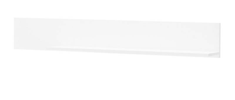 Furn.Design Wandboard Merced, Wandregal in weiß matt, wahlweise mit Staboptik von Furn.Design