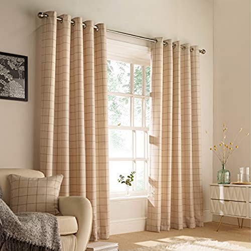 Furn Ellis 168X229 R/TOP CURT Natural, Polyester, Natürlich, 66x90 (168x229cm) von furn.