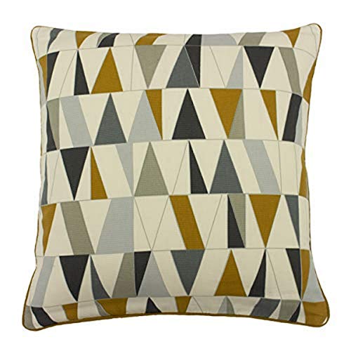 Furn Reno Kissenbezug, Charcoal/Gold, 45 x 45cm von Furn