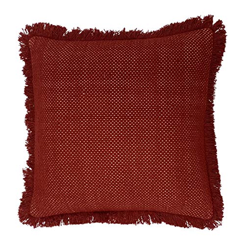 furn. Sienna Feder gefülltes Kissen, Ziegel, 45 x 45 cm von furn.