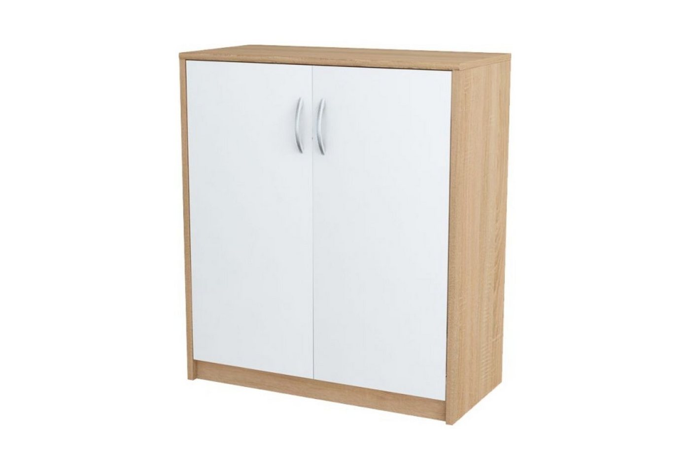 Furnica Kommode JULIA - Unterschrank mit Regalen - 2 Türen H85cm B74cm T35cm von Furnica