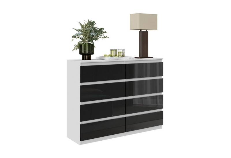 Furnica Schubkastenkommode grifflose Schubladenkommode Weiß Matt H92cm B120cm T33cm Furnica Schubkastenkommode grifflose Schubladenkommode Weiß Matt H92cm B120cm T33cm von Furnica