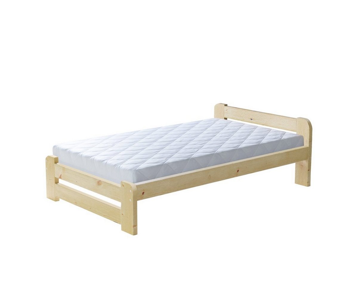 Furnify Holzbett Holzbett futtonbett bettgestell bett Sonoma 90x200 Mit Matratze von Furnify