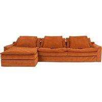 furninova Big-Sofa "Sake", mit 6 Kissen, abnehmbarer Hussenbezug, Kissen mit Federn gefüllt von Furninova