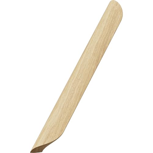 Griff Archive LA 320mm, Holzgriff robuster Möbelgriff Breite 400mm, Eiche lackiert von Furnipart