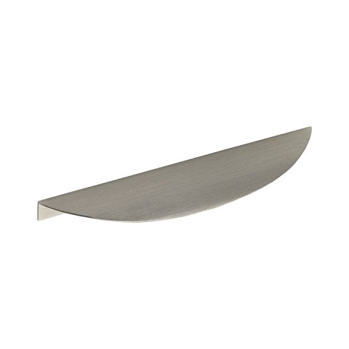 FURNIPART Griffleiste Edge-Bow LA160mm - Möbelgriff zum Anschrauben, ideal für Schränke - Schrankgriff Breite 200mm, Aluminium Edelstahl-Effekt FURNIPART Griffleiste Edge-Bow LA160mm - Möbelgriff zum Anschrauben, ideal für Schränke - Schrankgriff Breite 200mm, Aluminium Edelstahl-Effekt von FURNIPART