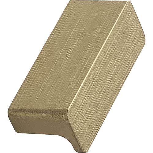 Furnipart Griffleiste Elan LA32mm - Möbelgriff zum Anschrauben - Schrankgriff Breite 50mm, Aluminium Messing gebürstet von Furnipart