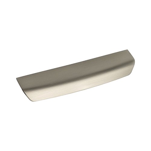 Furnipart Griffleiste chrom glänzend LA160mm - moderner Möbelgriff Breite 192mm, Zinkdruckguss Edelstahl-Effekt von Furnipart