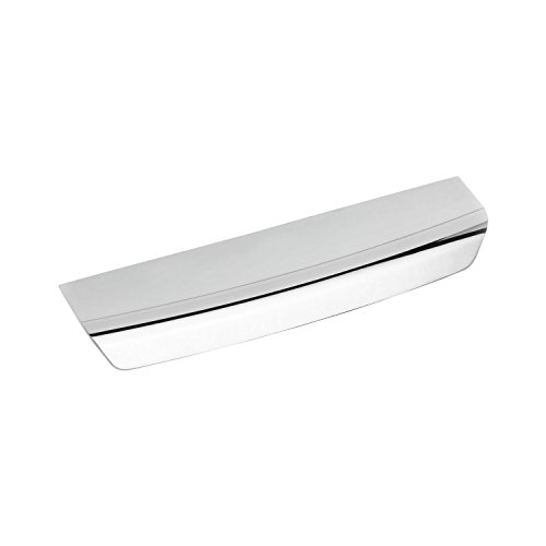 Furnipart Griffleiste chrom glänzend LA256mm - moderner Möbelgriff Breite 320mm, Zinkdruckguss verchromt poliert von Furnipart