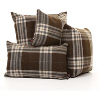 Braun New Tartan Streifenmuster Stoffbezug Gefüllt Kissen & British Made - 4 Größen Erhältlich Nur Kissenbezug Braun New Tartan Streifenmuster Stoffbezug Gefüllt Kissen & British Made - 4 Größen Erhältlich Nur Kissenbezug von FurnishingFabrics