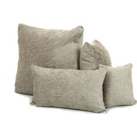 Neu Schimmernde Chenille Stoff Kissen in Silber Farbe - 4 Größen Verfügbar Kissenbezug Nur British Handmade von FurnishingFabrics
