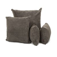 Neue Weiche Cord Welle Ripple Effect Strukturierte Muster Stoff Kissen Graue Farbe - 4 Größen Verfügbar Kissenbezug Nur British Made Neue Weiche Cord Welle Ripple Effect Strukturierte Muster Stoff Kissen Graue Farbe - 4 Größen Verfügbar Kissenbezug Nur British Made von FurnishingFabrics