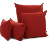 Neues Basket Weave Strukturiertes Kissen in Roter Farbe - 4 Größen Verfügbar Kissenbezug Nur British Handmade Neues Basket Weave Strukturiertes Kissen in Roter Farbe - 4 Größen Verfügbar Kissenbezug Nur British Handmade von FurnishingFabrics