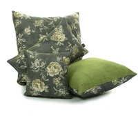 Neues Blumenmuster Grau Natürliche Farbe Stoff Kissen - 4 Größen Erhältlich Kissenbezug Nur British Handmade Neues Blumenmuster Grau Natürliche Farbe Stoff Kissen - 4 Größen Erhältlich Kissenbezug Nur British Handmade von FurnishingFabrics