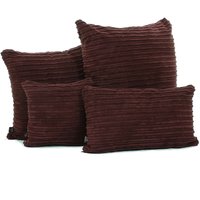 Neues Weiches Cord Stoff Kissen in Aubergine Farbe - 4 Größen Erhältlich British Handmade Nur Kissenbezug Neues Weiches Cord Stoff Kissen in Aubergine Farbe - 4 Größen Erhältlich British Handmade Nur Kissenbezug von FurnishingFabrics