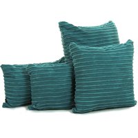Neues Weiches Cord Stoff Kissen in Blauer Farbe - 4 Größen Erhältlich British Handmade Nur Kissenbezug von FurnishingFabrics