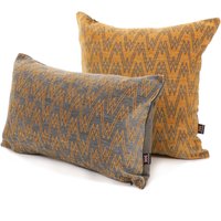 Neues Weiches Marlow Woven Designer Chevron Gestreiftes in Gelb Muster Handgemachtes Kissen - 4 Größen Erhältlich Inklusive Füllkissen Neues Weiches Marlow Woven Designer Chevron Gestreiftes in Gelb Muster Handgemachtes Kissen - 4 Größen Erhältlich Inklusive Füllkissen von FurnishingFabrics