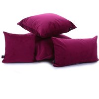 New Plain Soft Velvet Lavendel Farbe Stoff Kissen - 4 Größen Erhältlich Inklusive Füllkissen British Handmade von FurnishingFabrics