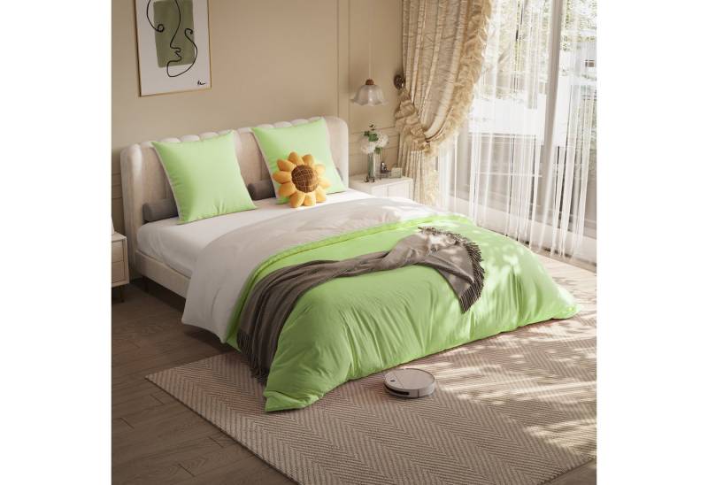 Furnishings Home Bettwäsche Bettwäsche-Set Gr. 140x200 cm oder 160x200 cm, Polyester, 4 teilig, 100% Polyester, 4-teiliges Set von Furnishings Home