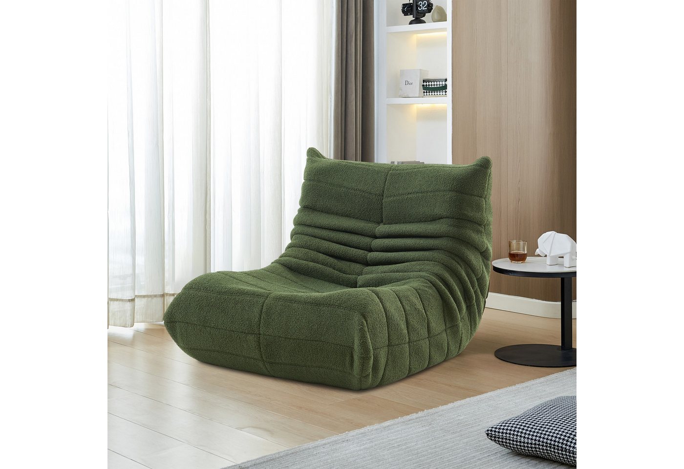 Furnishings Home Loungesessel Sitzsack Relax Sessel, Sitzsack-Sofastuhl, Einzelsofa, Sitzsacksofa (1-St., ideale Sitzgelegenheit für Entspannung), für Schlafzimmer Wohnzimmer Flur von Furnishings Home