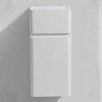 Badezimmerkommode in Weiß Hochglanz hängend von Furnitara