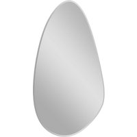 Garderoben Spiegel in ovaler Form Facettenschliff Rand von Furnitara