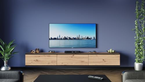 Furnitech TV Lowboard TV Board hängend I Hängeschrank Wohnwand/ 265 cm M9-24M-DA5-LCZ1-1E von Furnitech