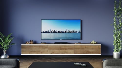 Furnitech TV Lowboard TV Board hängend I Hängeschrank Wohnwand/ 265 cm M9-24M-DZ4-LB1-1E von Furnitech