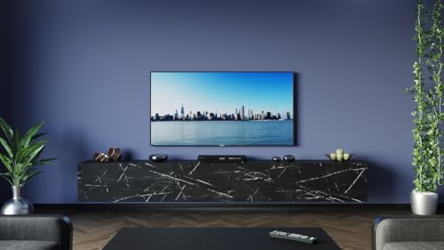 Furnitech TV Lowboard TV Board hängend I Hängeschrank Wohnwand/ 273 cm M9-24M-B1+F4-1F von Furnitech