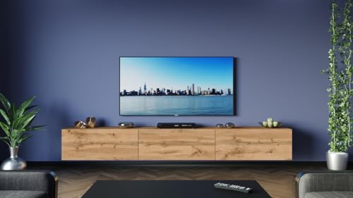 Furnitech TV Lowboard TV Board hängend I Hängeschrank Wohnwand/ 273 cmM9-24M-DW-LB1-1F von Furnitech