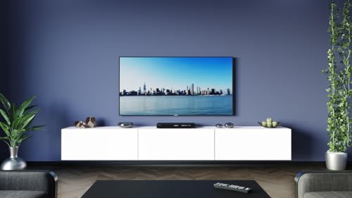 Furnitech TV Lowboard TV Board hängend I Hängeschrank Wohnwand/180cm M9-24M-W2-1A von Furnitech