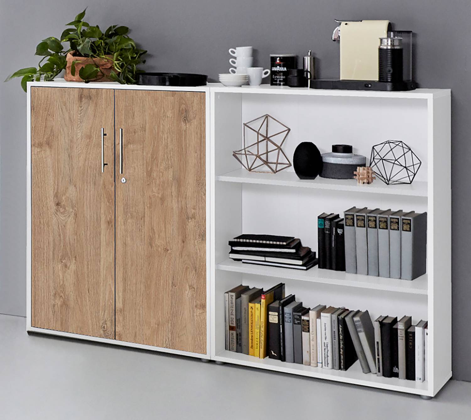 Aktenschrank Avin 2-teilig von Furnitive